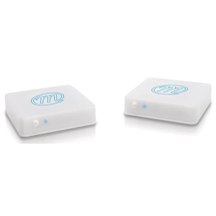 METRONIC 475362 Transmitterbillede og lyd 1 kilde Hvidlakeret