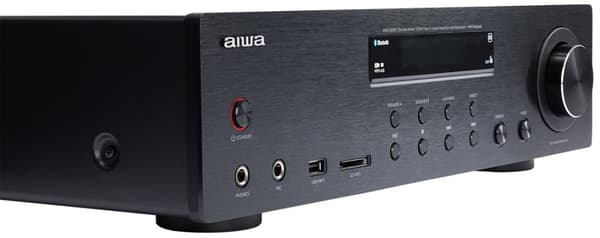 AIWA Förstärkare Svart BT