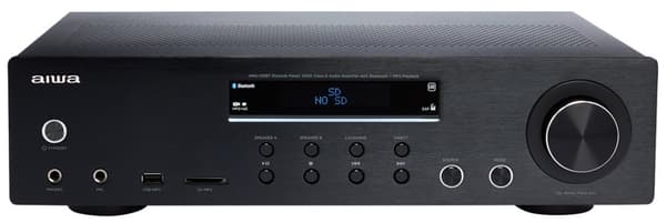 AIWA Förstärkare Svart BT