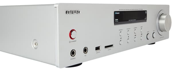 AIWA Förstärkare krom BT