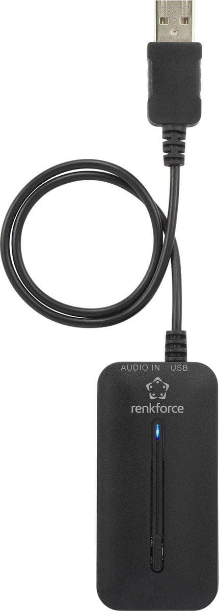 Renkforce BTX-3000T Bluetooth musiksändare Toslink Bluetooth version: 3.0 +EDR, A2DP 10 m AptX-teknik