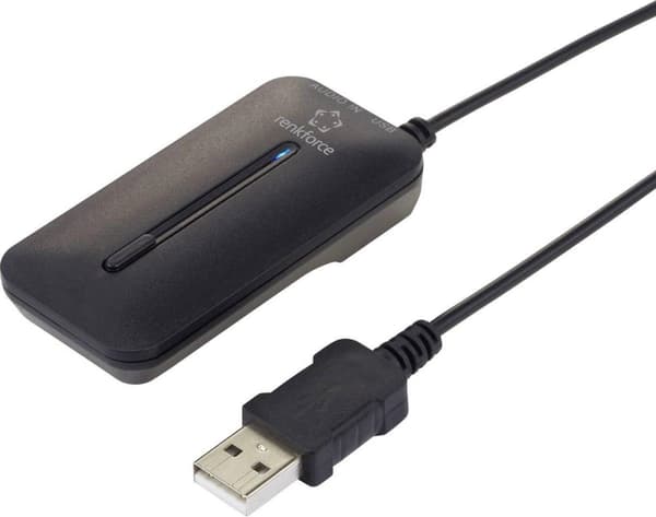 Renkforce BTX-3000T Bluetooth musiksändare Toslink Bluetooth version: 3.0 +EDR, A2DP 10 m AptX-teknik