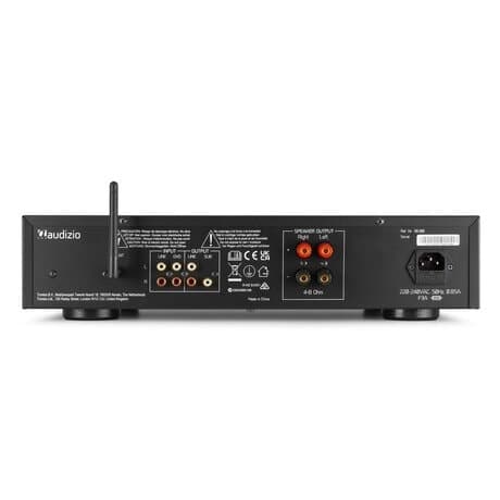 Audizio AD200B stereoförstärkare - 2.1 hi-fi förstärkare med Bluetooth - Svart