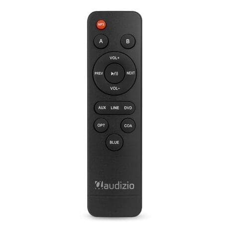 Audizio AD200B stereoförstärkare - 2.1 hi-fi förstärkare med Bluetooth - Svart