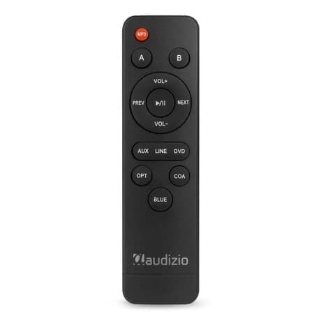 Audizio AD200A stereoförstärkare - 2.1 hi-fi förstärkare med Bluetooth - Silver
