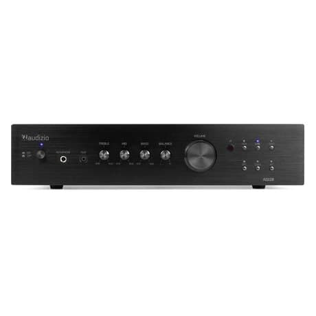 Audizio AD220B stereoförstärkare - 2.1 hi-fi förstärkare med Bluetooth - Svart