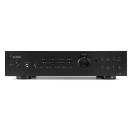Audizio AD420B stereoförstärkare - 4-kanals hi-fi förstärkare med Bluetooth - Svart