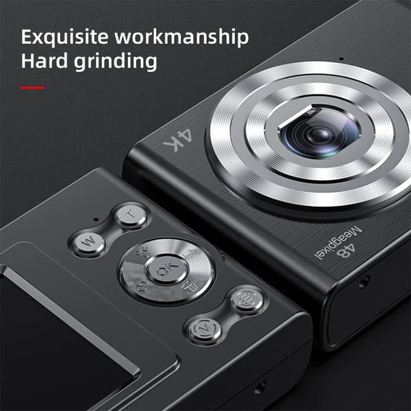 Digitalt kamera, 4K video, 48MP, , Pink W 32GB Card