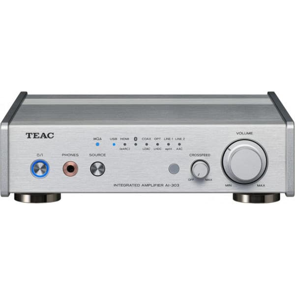 Teac AI-303 stereovahvistin, hopea
