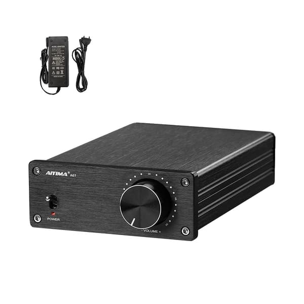 Digitaalinen vahvistin, 300W+300W lähtö, kaksoiskanava,DC32V EU-plugi