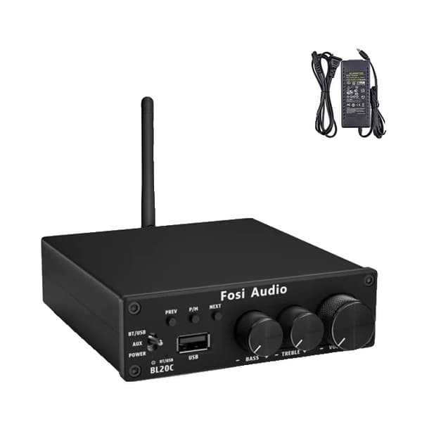 Bluetooth forstærker, 160W udgang, 2.1 kanalsystem,MED 24V STRØM