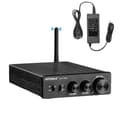 Miniatyrbild 1 av 2: Bluetooth-förstärkare, 300W x 2 utgångseffekt, 2.0-kanal, RCA- och Bluetooth-ingångar,Med DC36V EU-kontakt