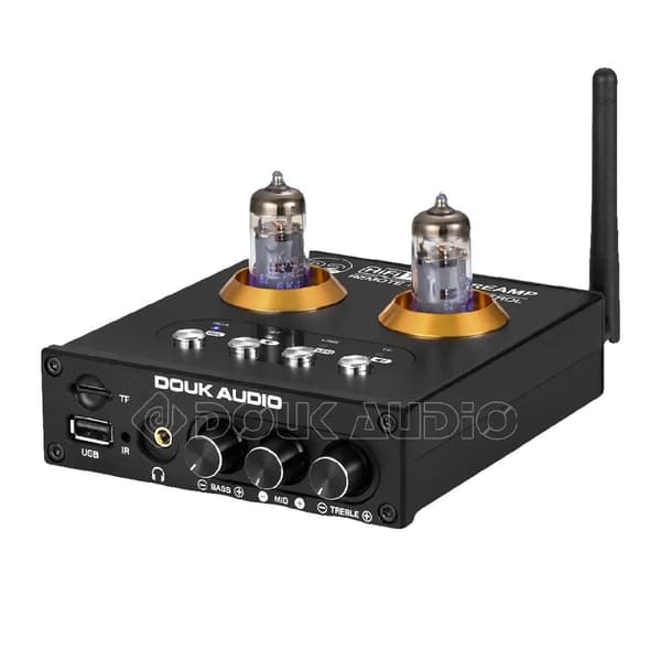 Mini Preamp, 2 Kanaler, Bluetooth og RCA Indgange