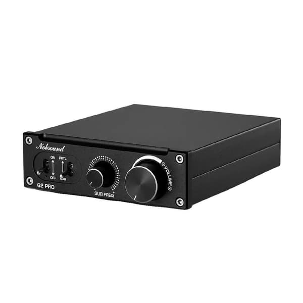 Subwooferförstärkare, 300W maximal effekt, justerbar frekvensrespons