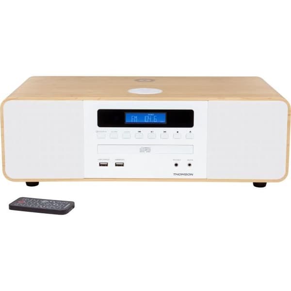 Thomson MIC201IBT Micro HiFi-system - Bluetooth - Radio - CD - MP3 - USB - Vit + Induktion