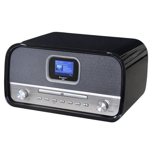 Soundmaster DAB970BR1 Stereo BT/CD/USB och radio, Svart