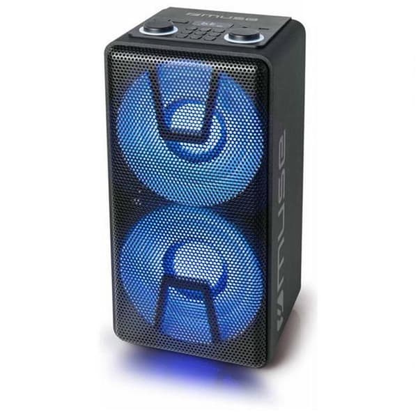 Mikro kedja - MUSE - M1805DJ - CD/MP3-spelare - Bluetooth - Stereo koppling Svart