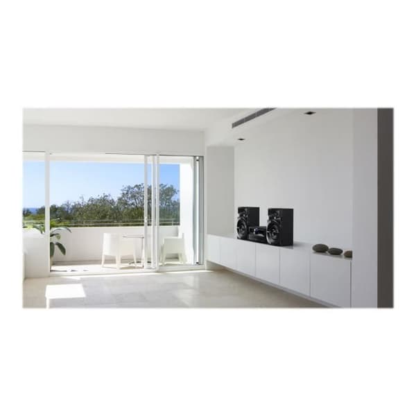 Panasonic SC-UX102E-K minisystem - CD/MP3-spelare - DAB/DAB+/FM digitalradio - Bluetooth - Svart