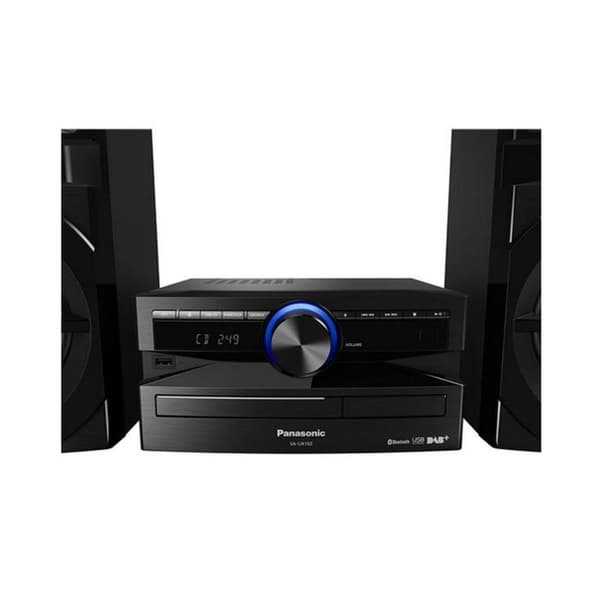 Panasonic SC-UX102E-K minisystem - CD/MP3-spelare - DAB/DAB+/FM digitalradio - Bluetooth - Svart