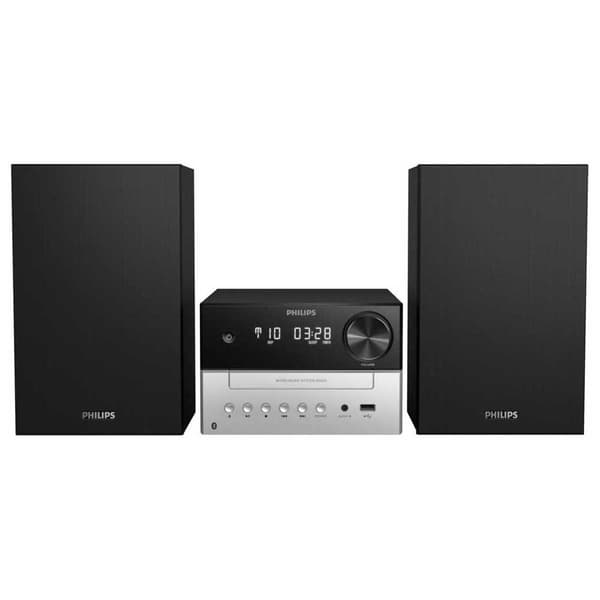 Philips Mikrojärjestelmä Tam3205/12 Musta musta, Hopea