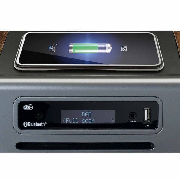 Lenco Mikro Hi-fi Mc-175 Harmaa
