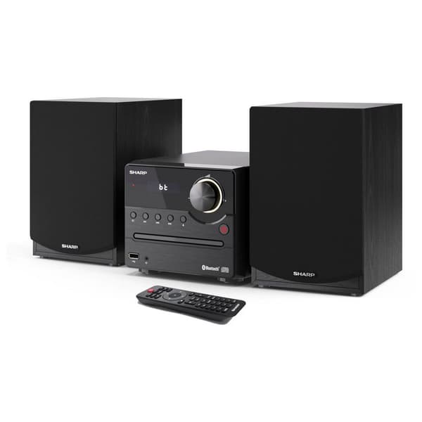 Sharp Mikrosystem Xl-b512bk Svart