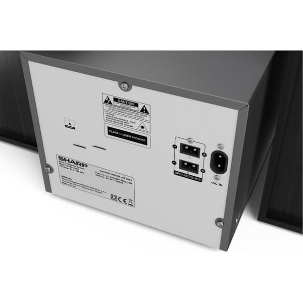 Sharp Mikrosystem Xl-b512bk Svart
