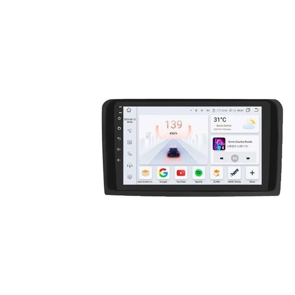 Android-autosoitin, GPS-navigointi, WiFi-yhteys, S5-4G 64G-8cores-4G
