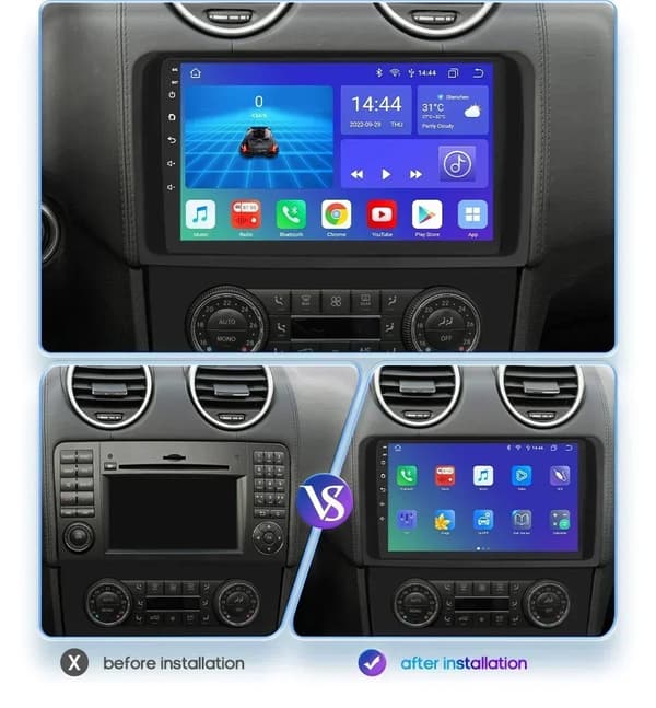 Android-autosoitin, GPS-navigointi, WiFi-yhteys, S5-4G 64G-8cores-4G