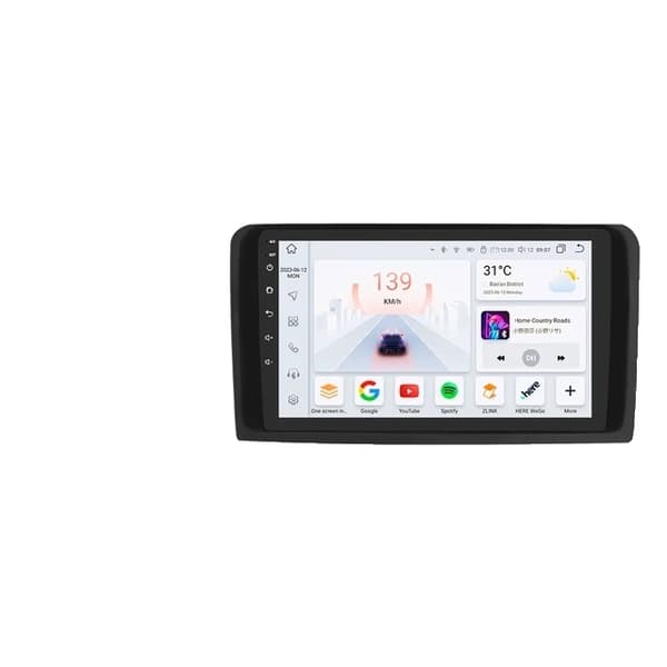 Android-autosoitin, GPS-navigointi, WiFi-yhteys, S5-4G 64G-8cores-4G