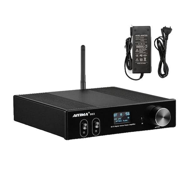 Bluetooth-forstærker, 150Wx2 stereoudgang, understøttelse af subwoofer, D03 Forstærker EU