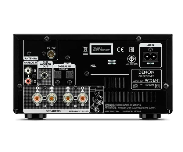 Denon Dma 41 Mikroanläggning Silver