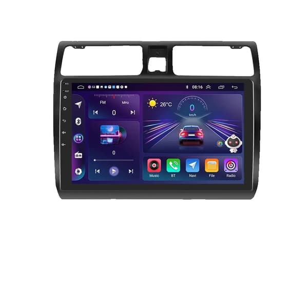 Autosoitin, Android-yhteensopivuus, GPS-navigointi, 8-128GB