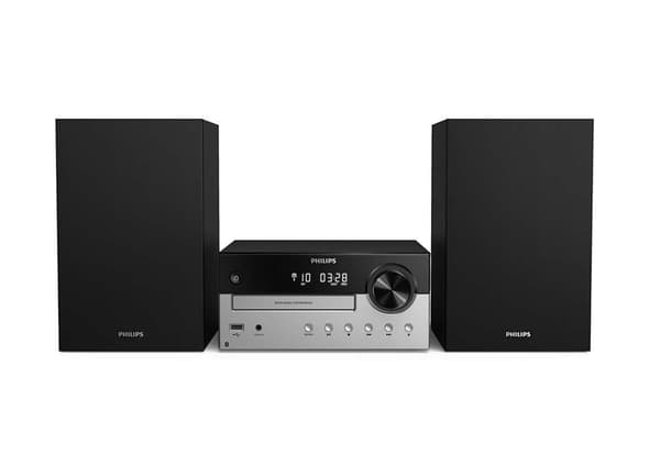Philips Tam4205/12 Mikroanläggning Svart One Size / EU Plug Svart, Silver
