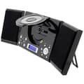 Miniatyrbild 2 av 3: Roxx MC 201 Stereosystem AUX, CD, FM, med fjärrkontroll, med högtalarbox, väckarklocka funktion svart