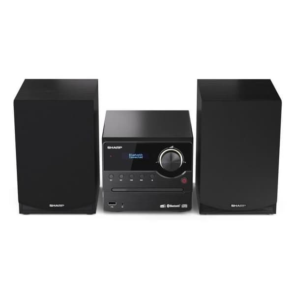 SHARP XL-B517D Hi-Fi-system - 45W - FM, DAB+ - Bluetooth - Svart