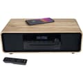Miniatyrbillede 1 af 6: Bluetooth mikrosystem - THOMSON - Svart - FM/CD/MP3/USB/Induktionsradio, 60W, Equalizer, Fjärrkontroll, Strömförsörjning. 230V