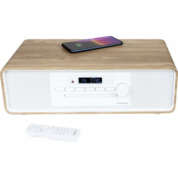 Mini Hifi Thomson MIC301IBT Hvit, Tre