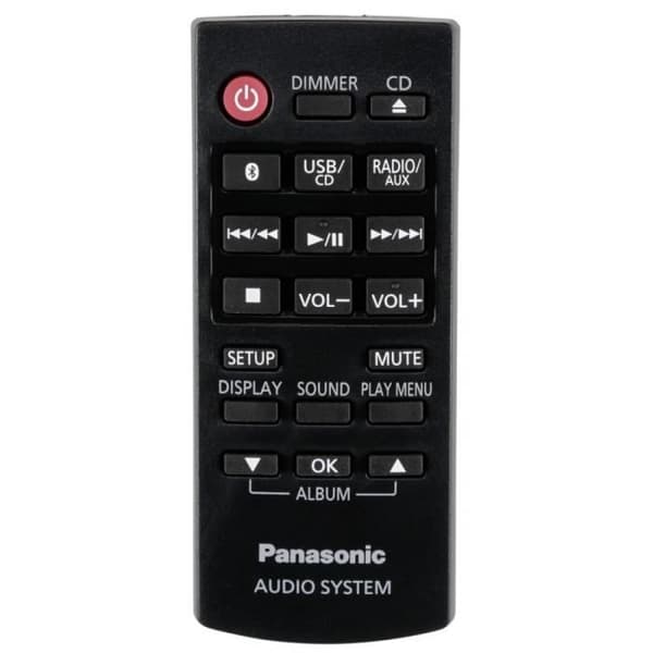 Minisystem - PANASONIC - SC-UX104EG-K - CD/MP3-spelare - Bluetooth - Digital radio