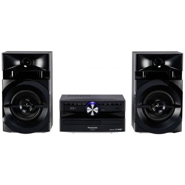 Minisystem - PANASONIC - SC-UX104EG-K - CD/MP3-spelare - Bluetooth - Digital radio Svart