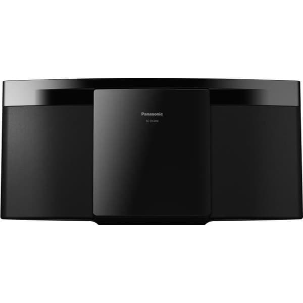 PANASONIC HC200-K anslutet mikrosystem - CD/MP3-spelare, FM-radio - 20W - Svart Svart