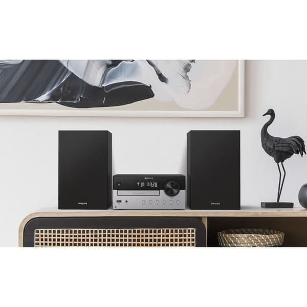 PHILIPS TAM4205 Hi-fi mikrosystem - 60W - Bluetooth - CD/MP3/USB/FM - Basreflexhögtalare