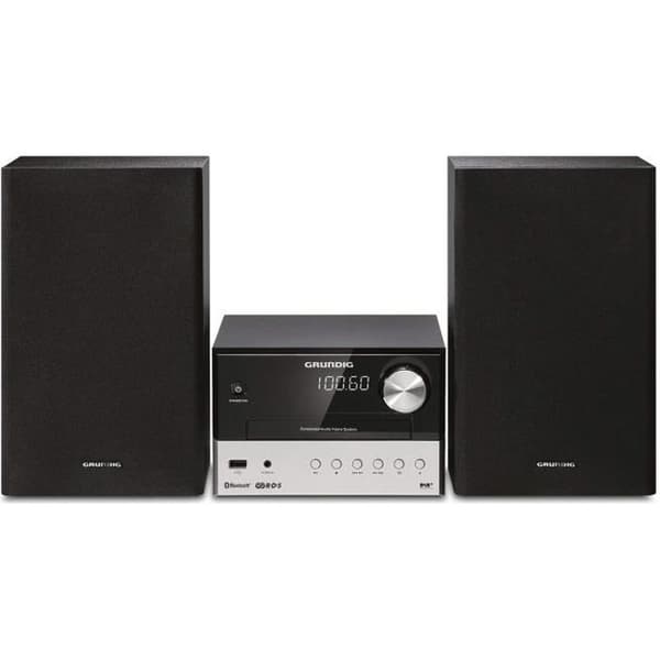 Mikrosystem ljud - Grundig - CMS 3000 BT DAB+ - Bluetooth - DAB+ - Svart Svart, Silver