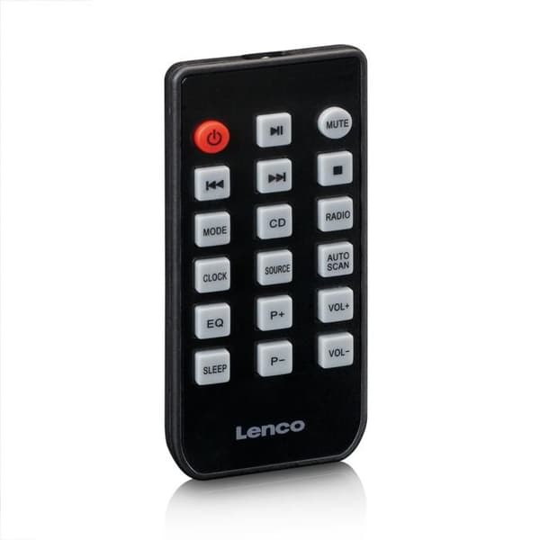 Lenco MC-030BK - Mikrofonsystem med CD/MP3-spelare