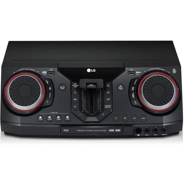 LG HIFI ljudsystem 3500W FM CD USB BLUETOOTH - Svart - Radio, CD / MP3-spelare, Bluetooth