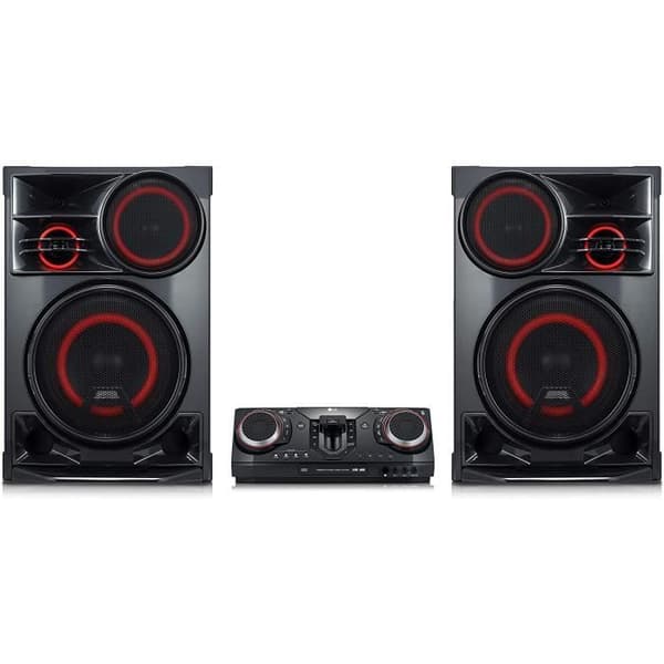 LG HIFI ljudsystem 3500W FM CD USB BLUETOOTH - Svart - Radio, CD / MP3-spelare, Bluetooth Svart