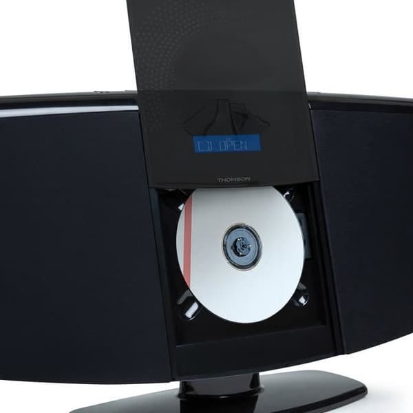 Vertikal kedja THOMSON MIC400BT Bluetooth, Radio, CD, MP3 och USB - Svart