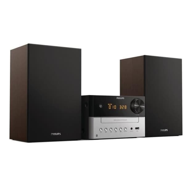 PHILIPS TAM3205 - Mini Hi -Fi CD, USB, Bluetooth, FM -radio - 18W - Basreflex - Digital ljudkontroll