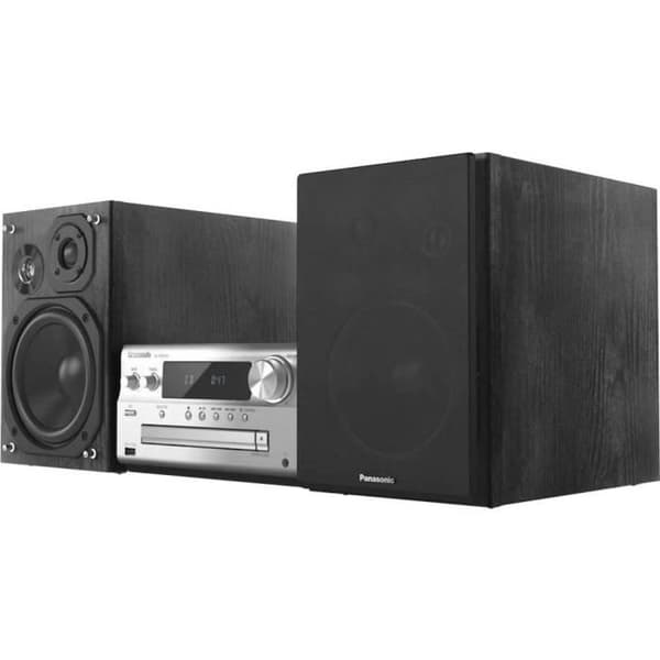 Panasonic SC-PMX94 stereosystem - CD, Bluetooth, DAB+, FM - Högupplöst ljud 2 x 60 W - Grå
