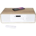 Miniatyrbild 1 av 6: Bluetooth mikrosystem - THOMSON - Vit och svart - FM/CD/MP3/USB-radio, 60W, Equalizer